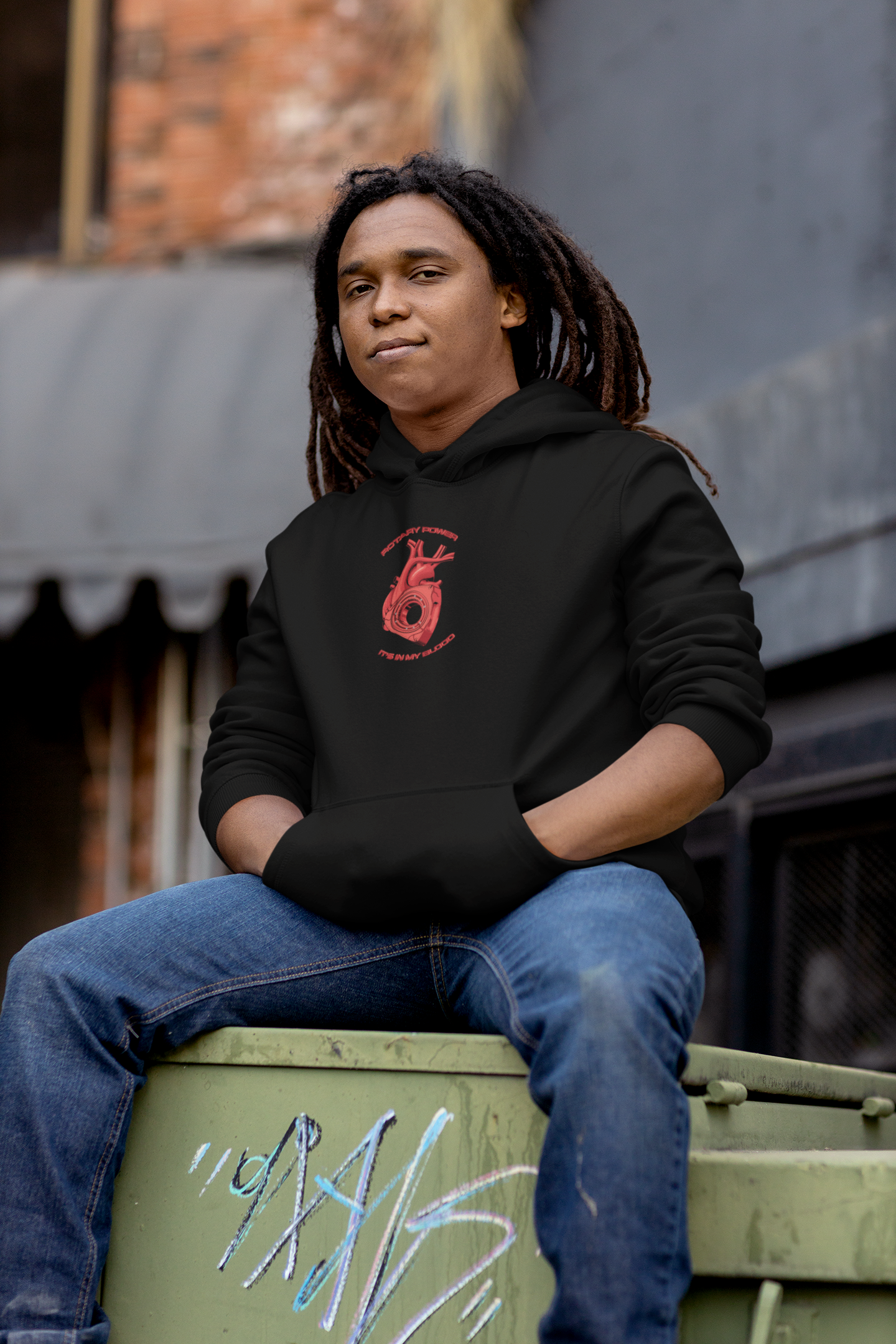 Rotor Heart Hoodie