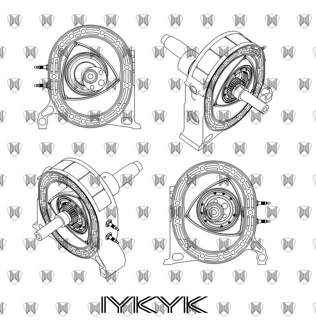 IYKYK Rotor Housing Hoodie